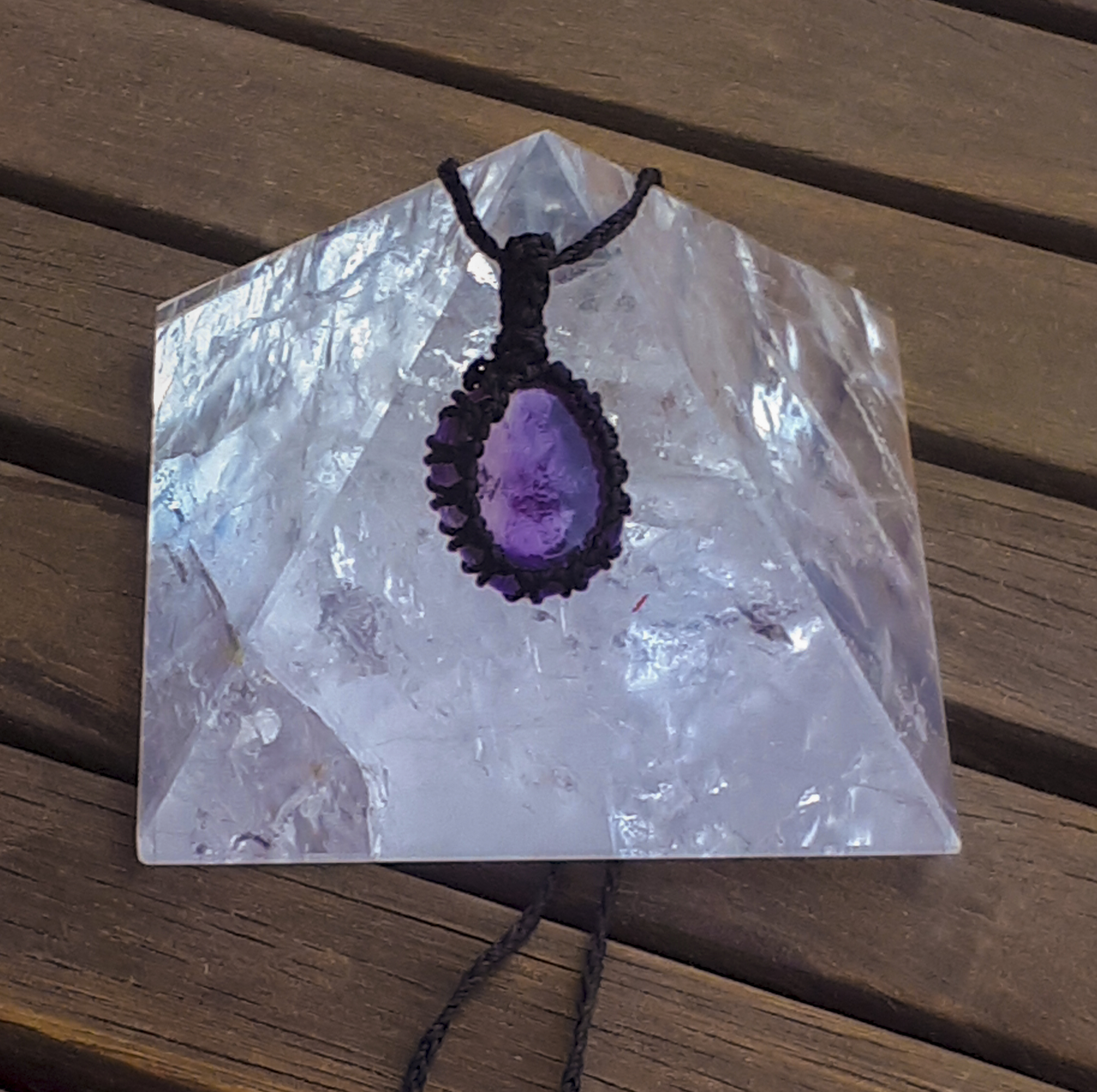 Collar de ametrino
